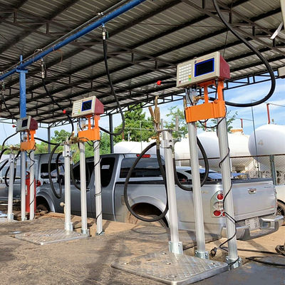 Benzin İstasyonu için 180Kg Tartı Propan Silindir LPG Dolum Ölçeği