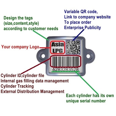 Takip Yönetimi Dikey Qr Kod Varlık Etiketleri Birbirine Dolum