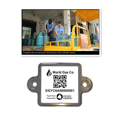 Xiangkang LPG Silindir Barkod Etiketi QR Kodu Sadece PDA veya Mobil ile Taranıyor