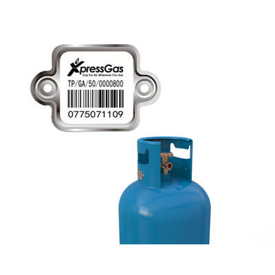 LPG Silindir Barkod Etiketi Dijital Girinti Sadece PDA veya Mobil ile Tarama