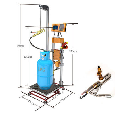 ATEX Patlamaya Dayanıklı LPG pişirme Gaz Silindiri Dolum Makinesi kablosuz veri aktarımı