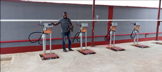Patlama Korumalı LPG Gaz Silindir Dolum Makinesi Kablosuz Veri Transferi