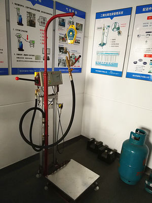 Patlama Korumalı LPG Gaz Silindir Dolum Makinesi Kablosuz Veri Transferi