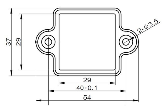 1D / 2D Kodları LPG Silindir Barkod Etiketi Takip Varlık Yönetimi 54 X 37mm