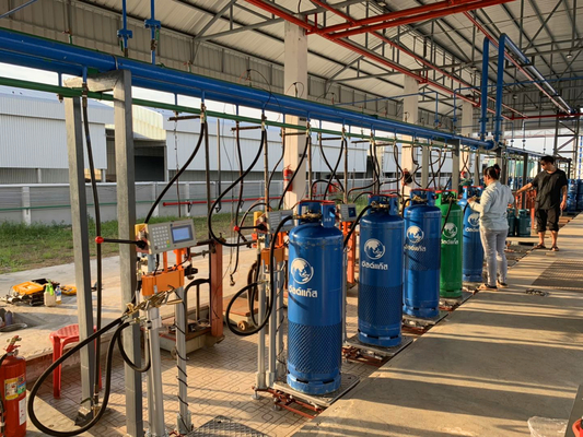 Lpg Gaz Servis İstasyonu İçin Çok Tip Sıvılaştırılmış Gaz Dolum Terazileri